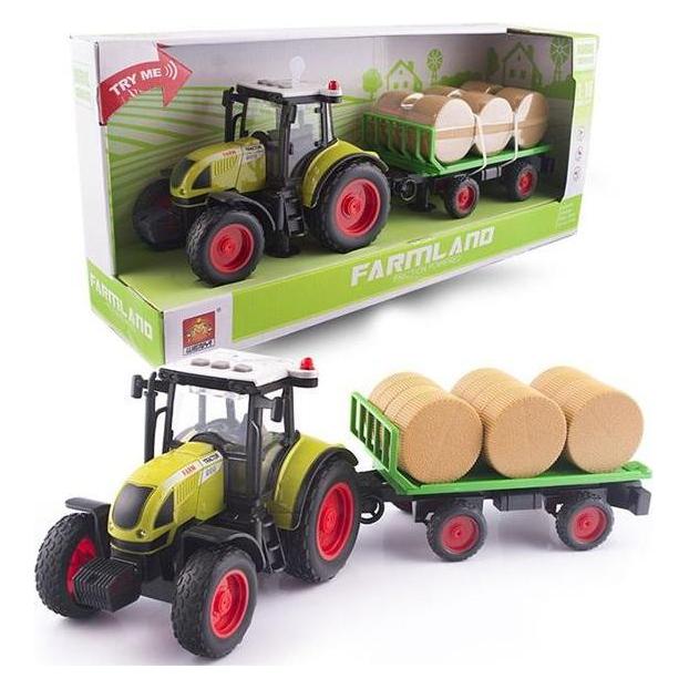 Teka Traktor mit Heuballenanhänger mit Sound (47996611)