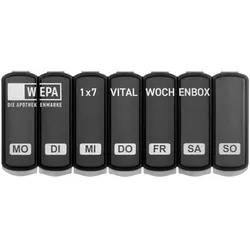 WEPA 1x7 Vital Wochenbox grau 1 St