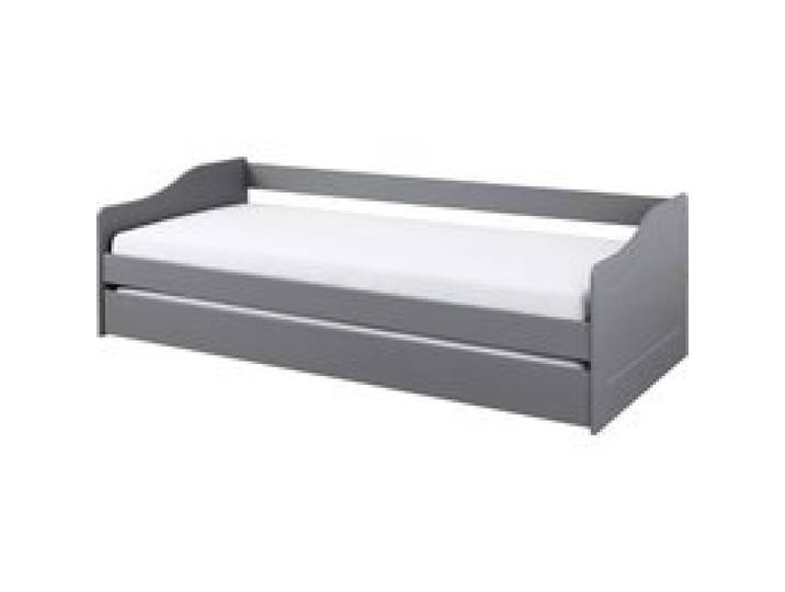 INTER LINK Lit banquette Leonie, 90 x 190 cm ou 90 x 200 cm (gris, 90 X 200 CM)