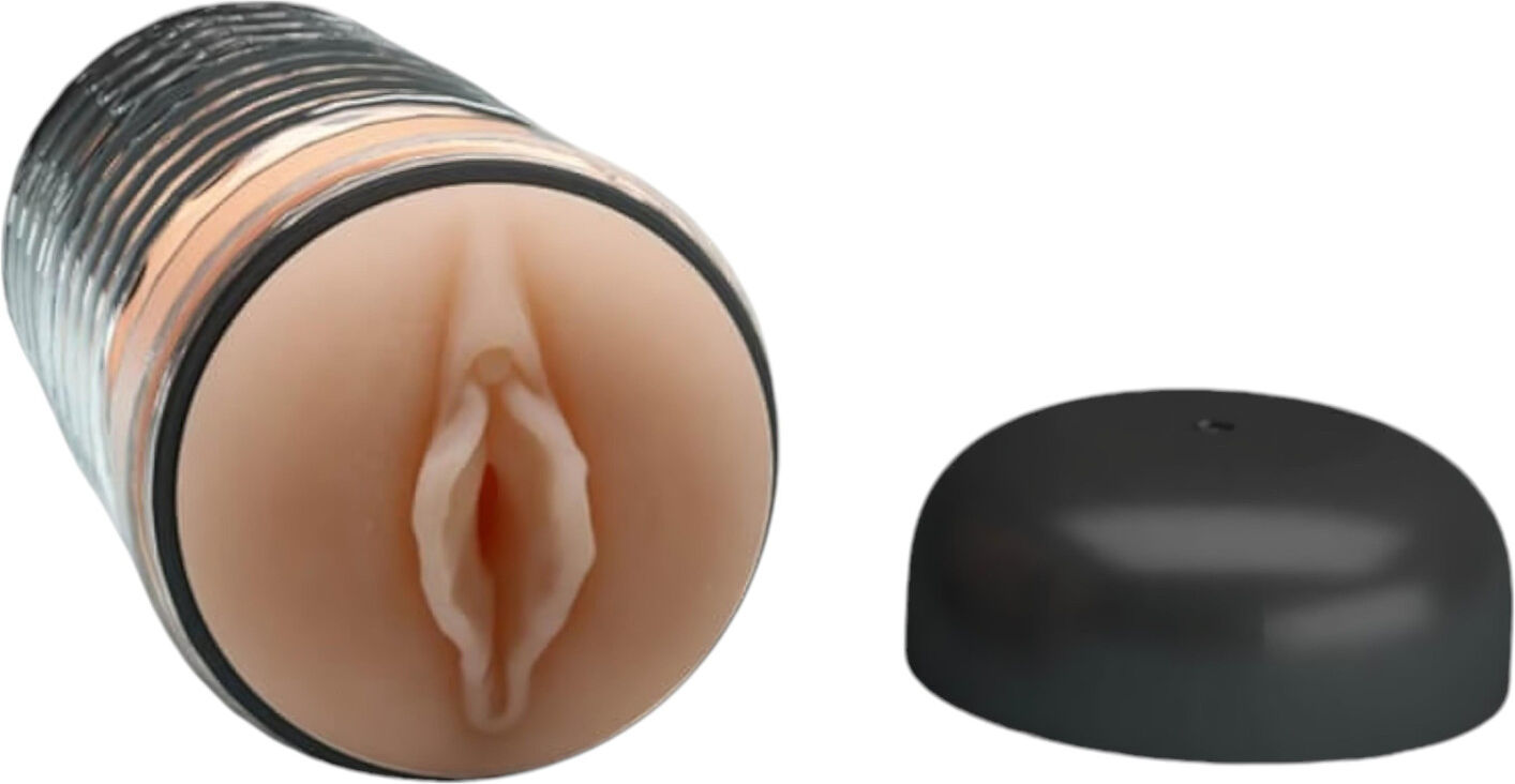 Pretty Love Emily - lifelike vagina masturbator (black)