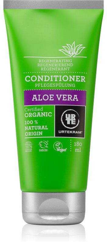 Urtekram Aloe Vera après-shampoing fortifiant et rénovateur pour cheveux très secs 180 ml