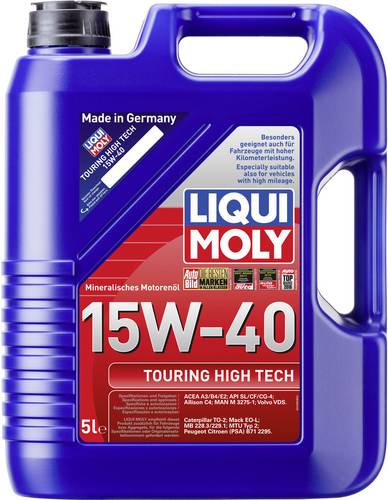 Liqui Moly Touring High Tech 15W-40 1096 Motoröl 5l