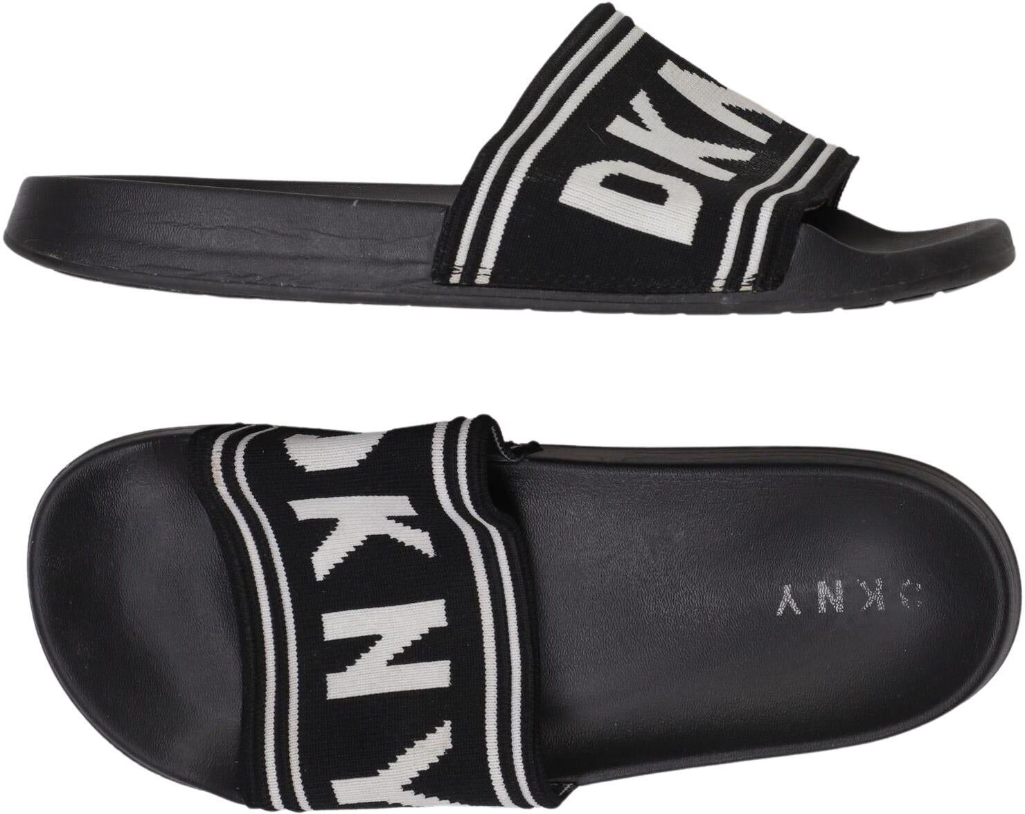 Dkny by Donna Karan New York Damen Sandalen, Schwarz, Gr. EU 40, kein / Etikett - Second Hand