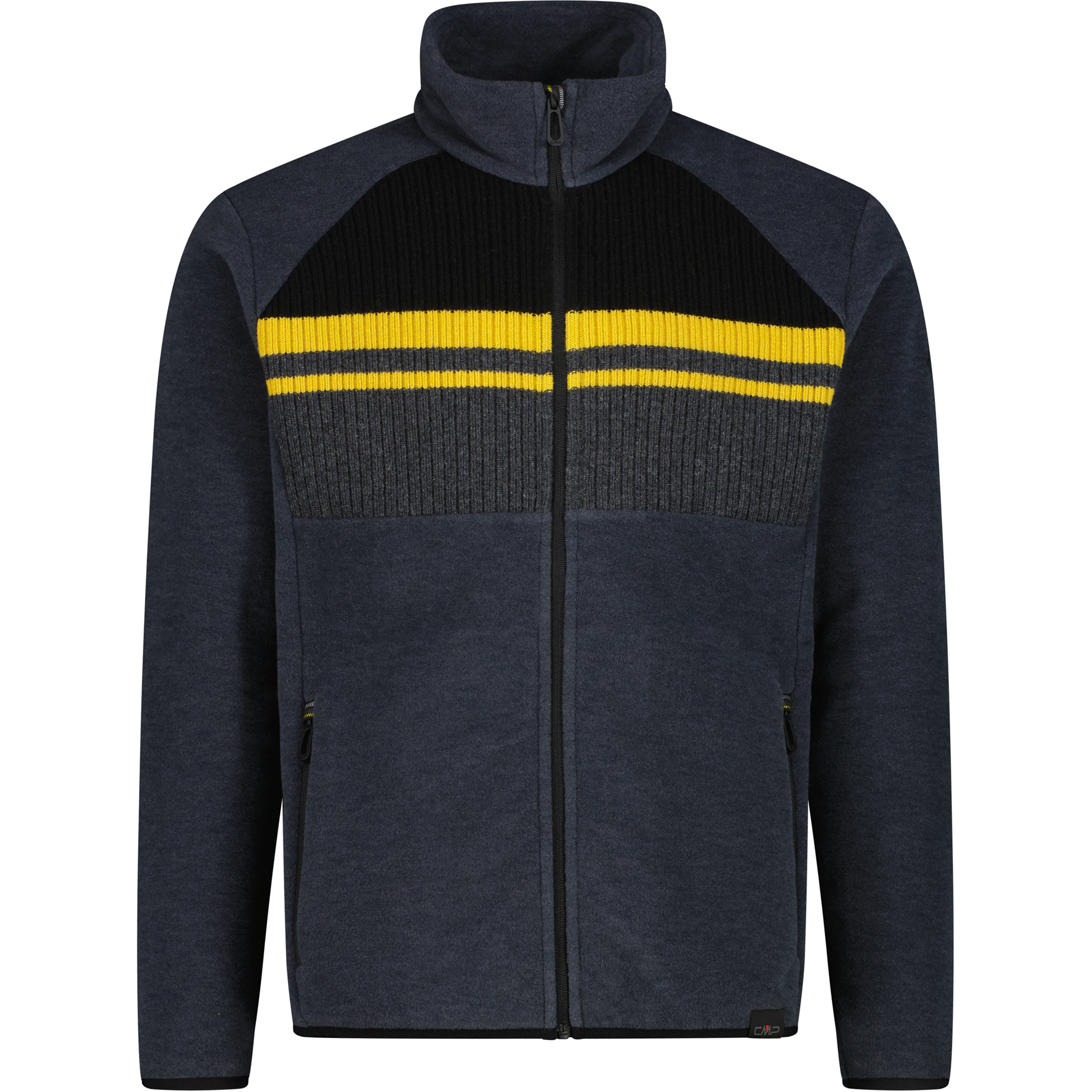 CMP Herren Fleecejacke schwarz Größe L Trekking Isolierend