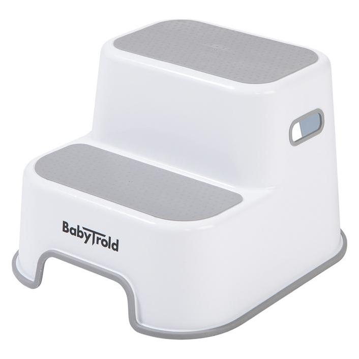 Babytrold 2-Step Stool - White (19-03HT2) (19-03HT2)