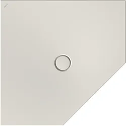BetteFloor Caro Fünfeck-Duschwanne, 1000x1000mm, 7211-423, Farbe: Flax