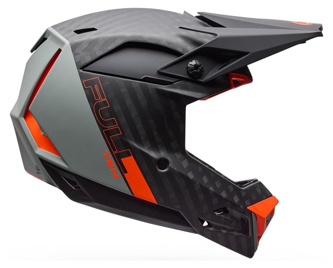 Bell Full-10 Spherical Fahrradhelm, Strike rootbeer, S