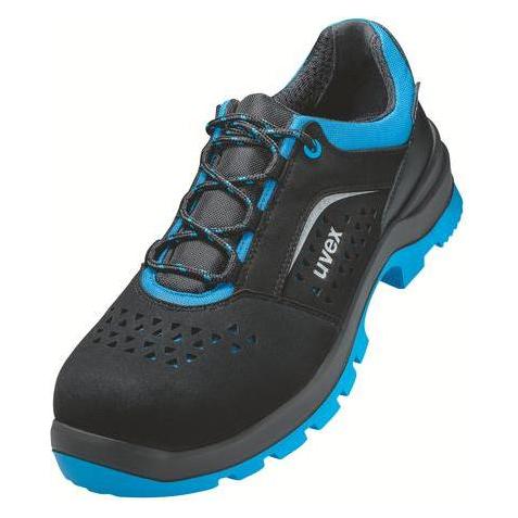 Uvex Halbschuh gelocht 9554 schwarz PU/PU (S1, 37) (9554737)