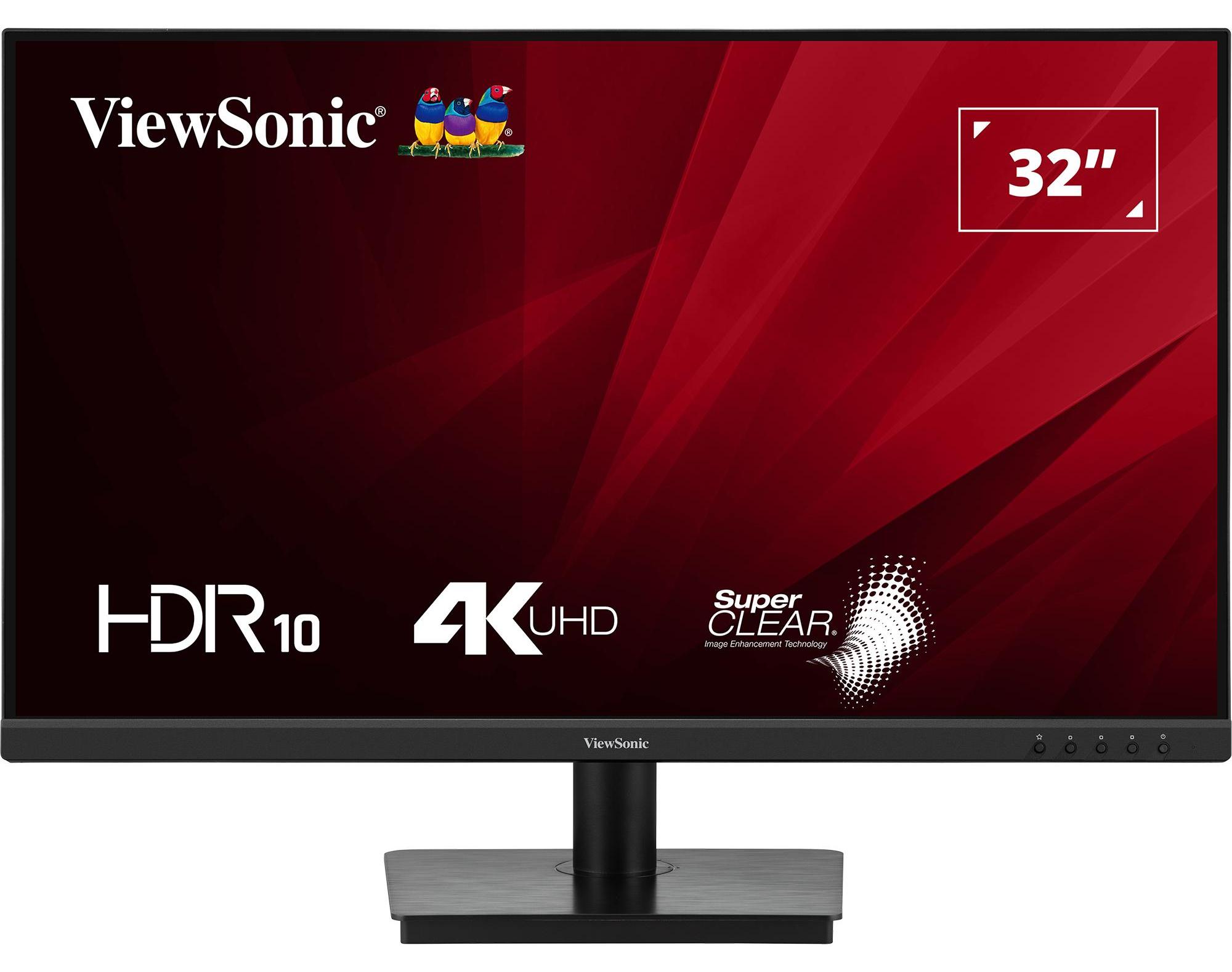 Viewsonic VA VS19992, 81,3 cm (32"), 3840 x 2160 Pixel, 4K Ultra HD, LED, 4 ms, Schwarz