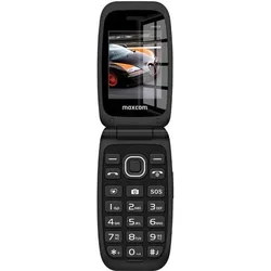 Maxcom Telephone MM 828 dual sim black (2.40"), Tastenhandy, Schwarz