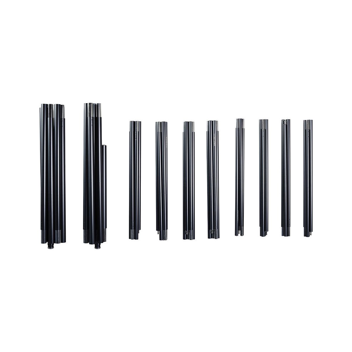 Nordisk Midgard 20 Alu Pole Set silver ONESIZE 107168