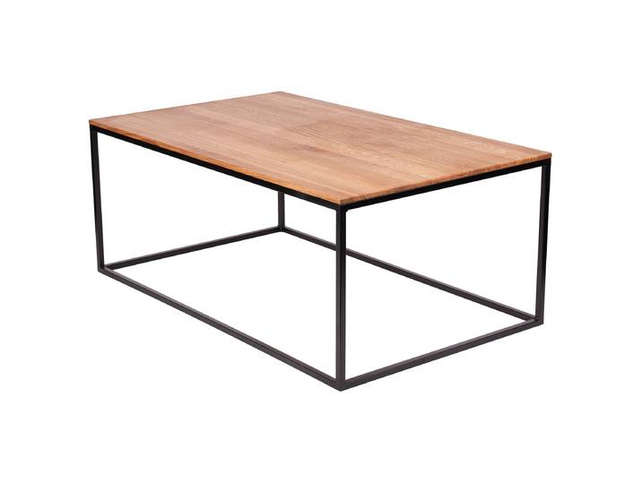 Table basse Karyee 110 x 40 x 60cm Bois/Marron/Chêne