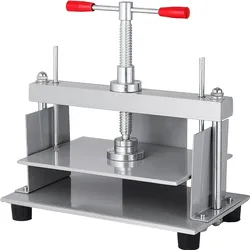 VEVOR Manuelle Papierpresse, 305 x 228,6 mm für Papier im A4-Format, Flachpresse, 10 cm Dicker Stahlrahmen, manuelle Flachpapierpresse, Buchpresse zur Papierherstellung