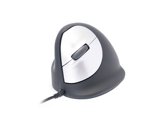 R-Go Tools Souris ergonomique verticale filaire HE Break - Taille M - Pour gaucher