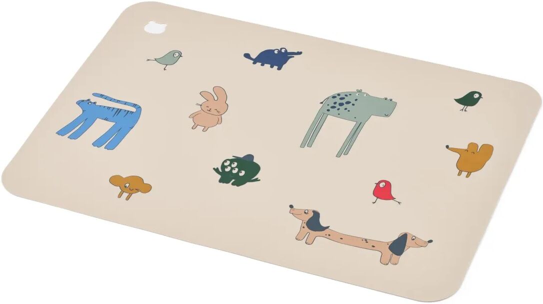 Liewood Set de table Jude en silicone Imagine/Sandy taille unique