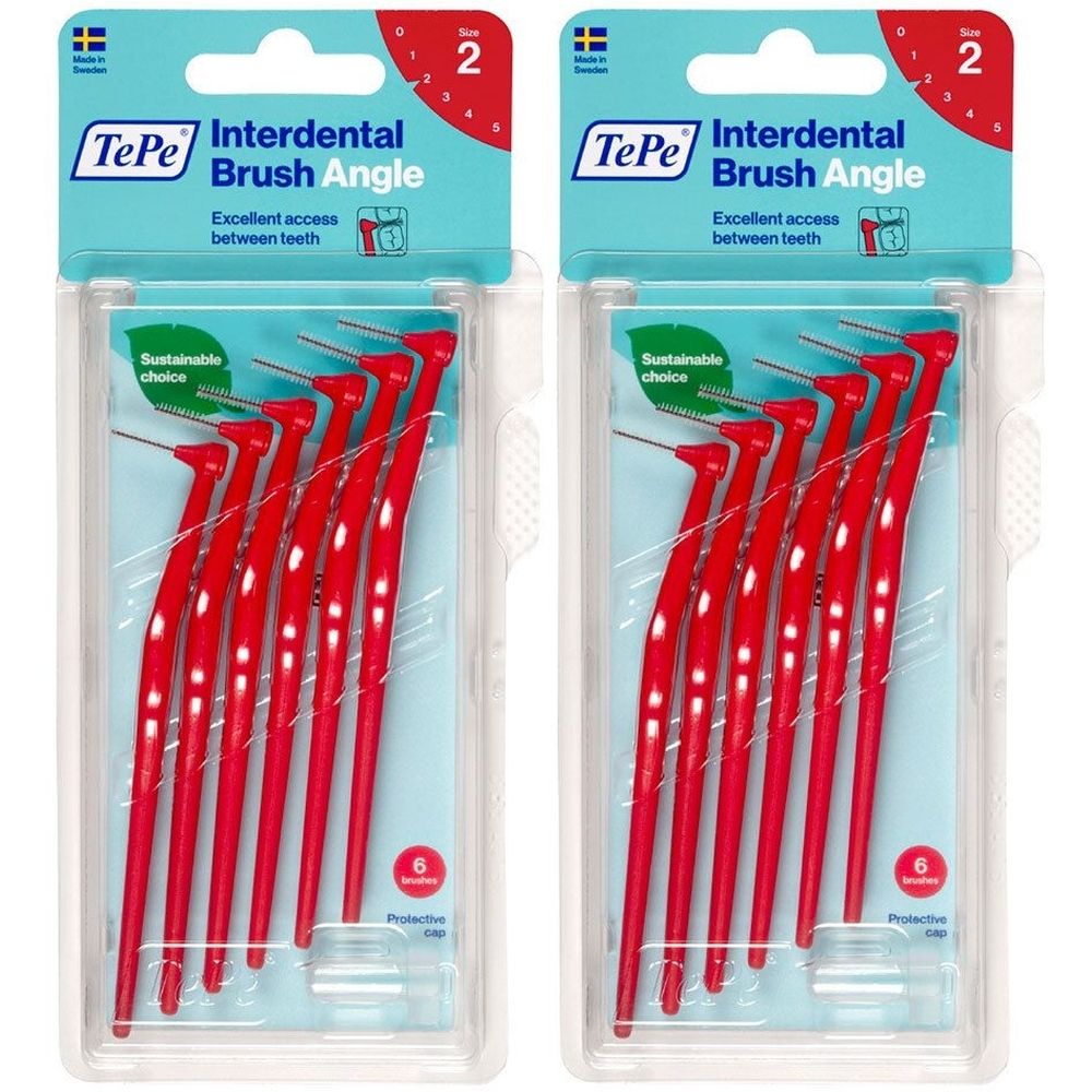 Tepe Angle IDB ROT 0.5 x2 2x6 St Zahnbürste
