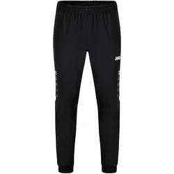 JAKO, Unisex, Sporthose, Polyesterhose Challenge (128), Weiss, Schwarz