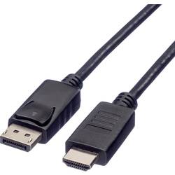ROLINE DisplayPort Kabel DP - HDTV, ST/ST, schwarz, 4,5 m 11.04.5783