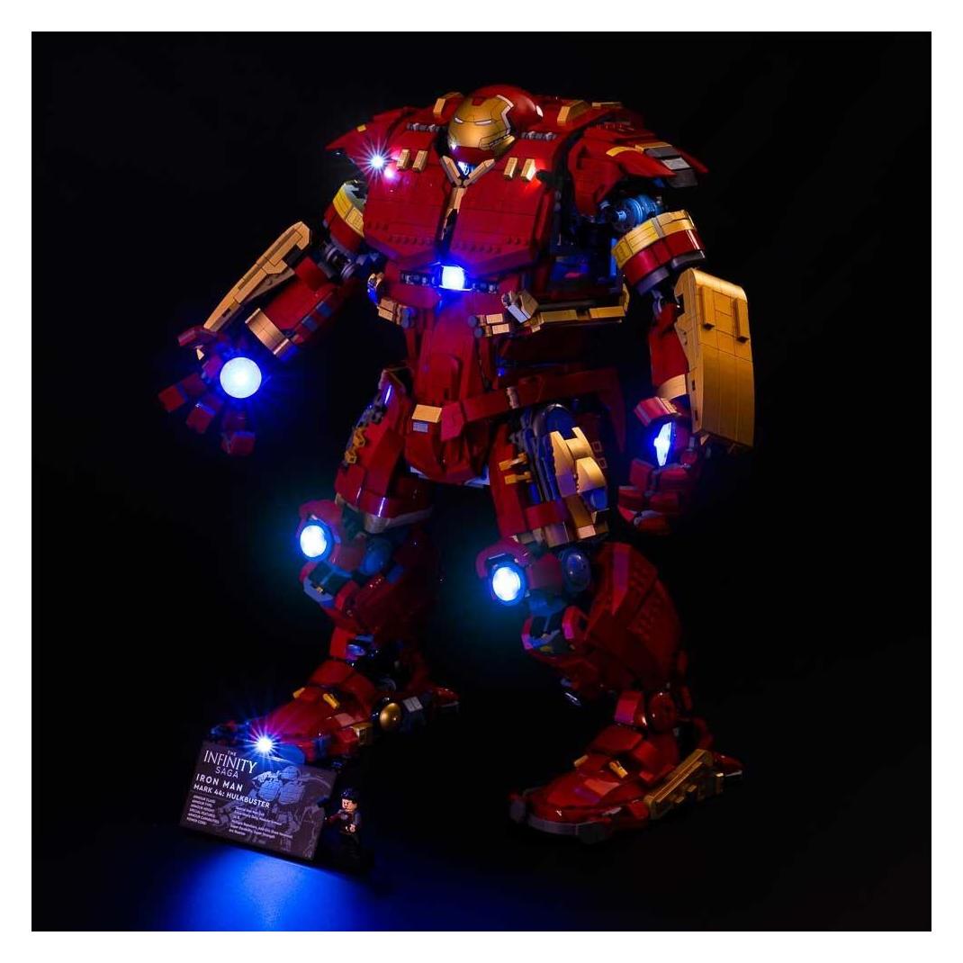 Light my bricks LED Licht Set für LEGO 76210 Hulkbuster (76210)