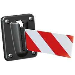 Moravia, Absperrung, Wandclip Morion Kegel-Gurt Kunststoff schwarz