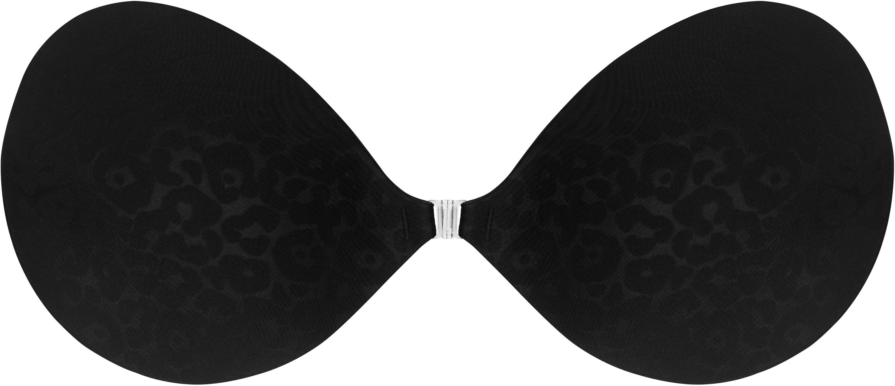 Klebe-BH MAGIC BODYFASHION, Damen, Gr. Cup D, schwarz (leopard schwarz), Obermaterial: 82% Polyamid, 18% Elasthan, BHs Klebe-BH leopard schwarz Cup D