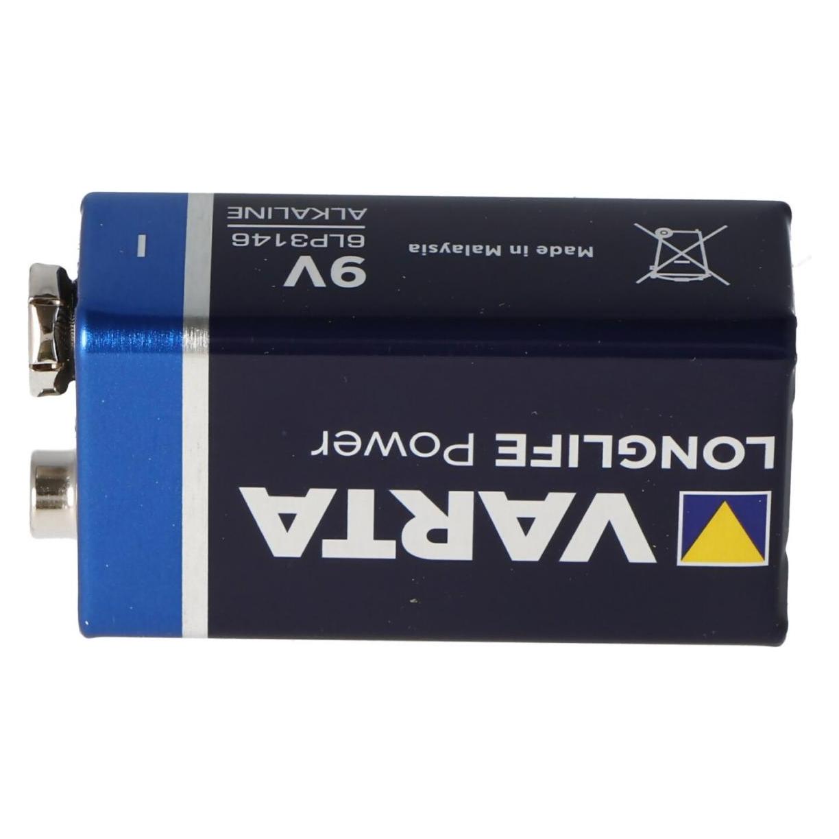 Varta Batterien High Energy 9 Block (10 Stk., 9V Block) (04922 121 411)