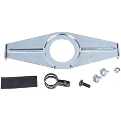 Horn Steckbrille 160 mm silber