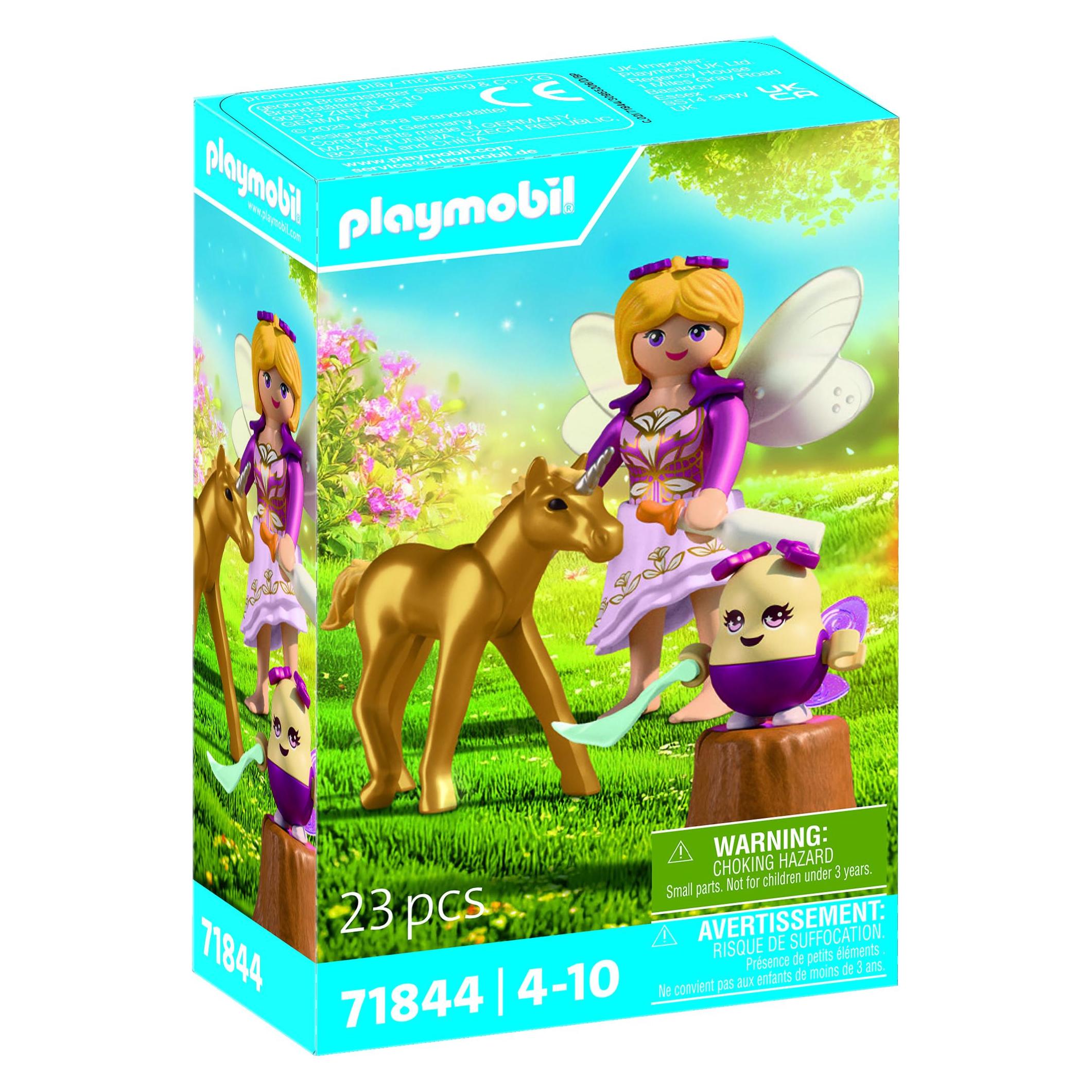 Playmobil 71844 Goldenes Einhornfohlen mit Fee (71844) (71844)