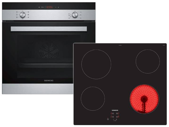 SIEMENS Backofen-Set, mit Teleskopauszug nachrüstbar