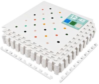 Sorbus Interlocking Foam Floor Tiles Mats with Borders