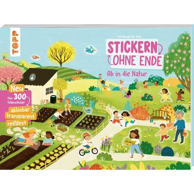 Stickern ohne Ende - Ab in die Natur, Taschenbuch von Joli Hannah, Frechverlag GmbH, 978-3-7358-9237-9