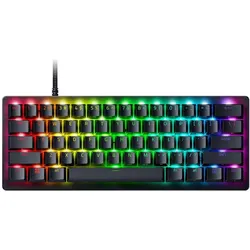 Razer Huntsman V3 Pro Mini (US, Kabelgebunden), Tastatur, Mehrfarbig, Weiss, Schwarz