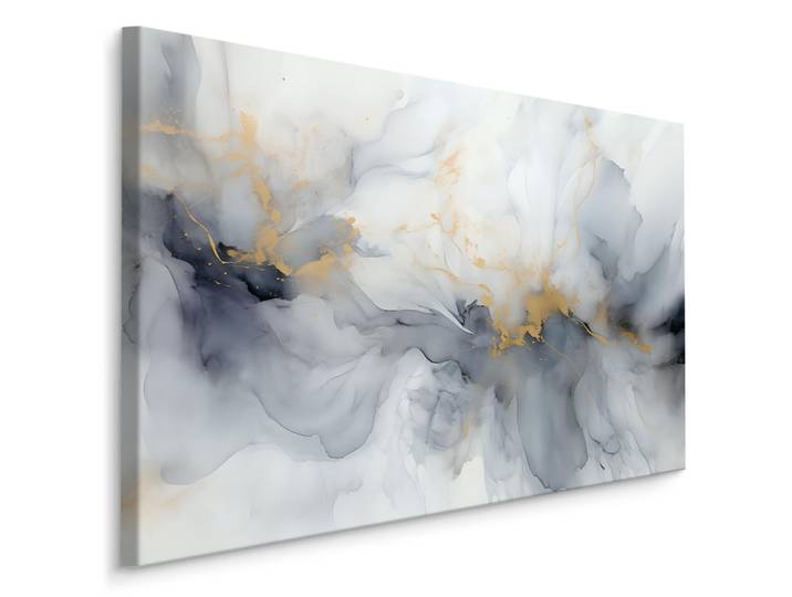 LEINWANDBILD Marmor Muster Moderne Abstraktion 90x60