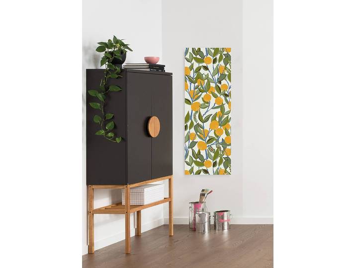 Impression sur toile Lemon Soda Intissé de qualité allemande 155 g/m² tendue sur du bois massif de pin de haute qualité de 2 cm d’épaisseur