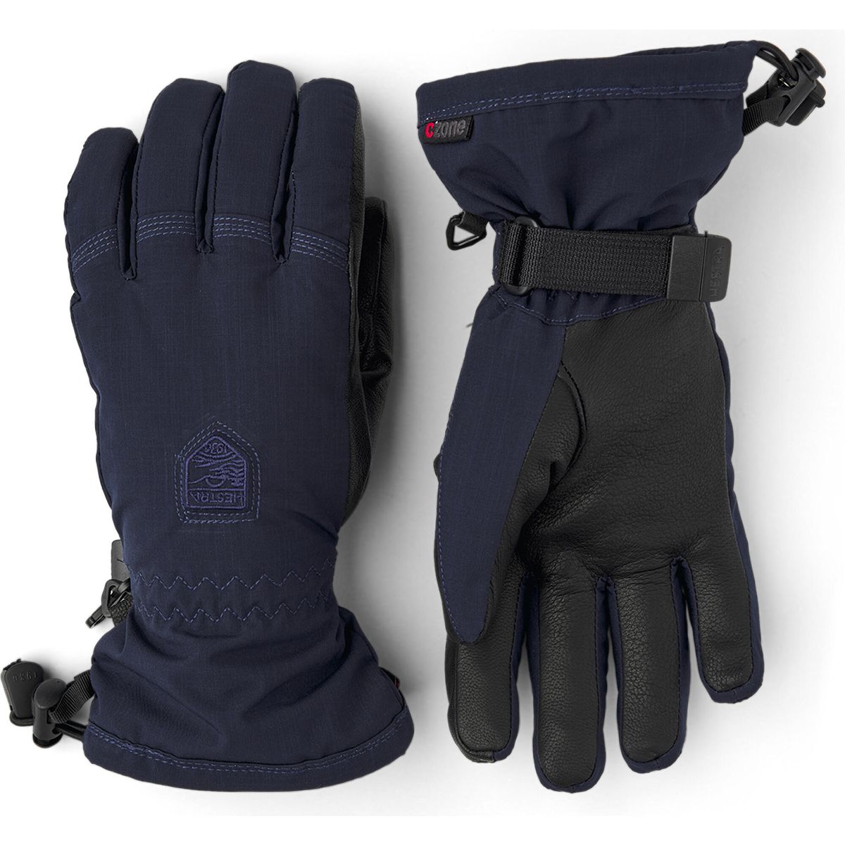 Hestra Women's Powder Czone - 5 Finger navy (280) 9 3000740-280-9