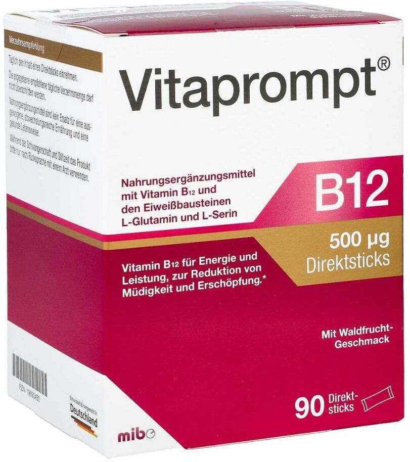 Vitaprompt B12 500 Μg Direktsticks 90stk