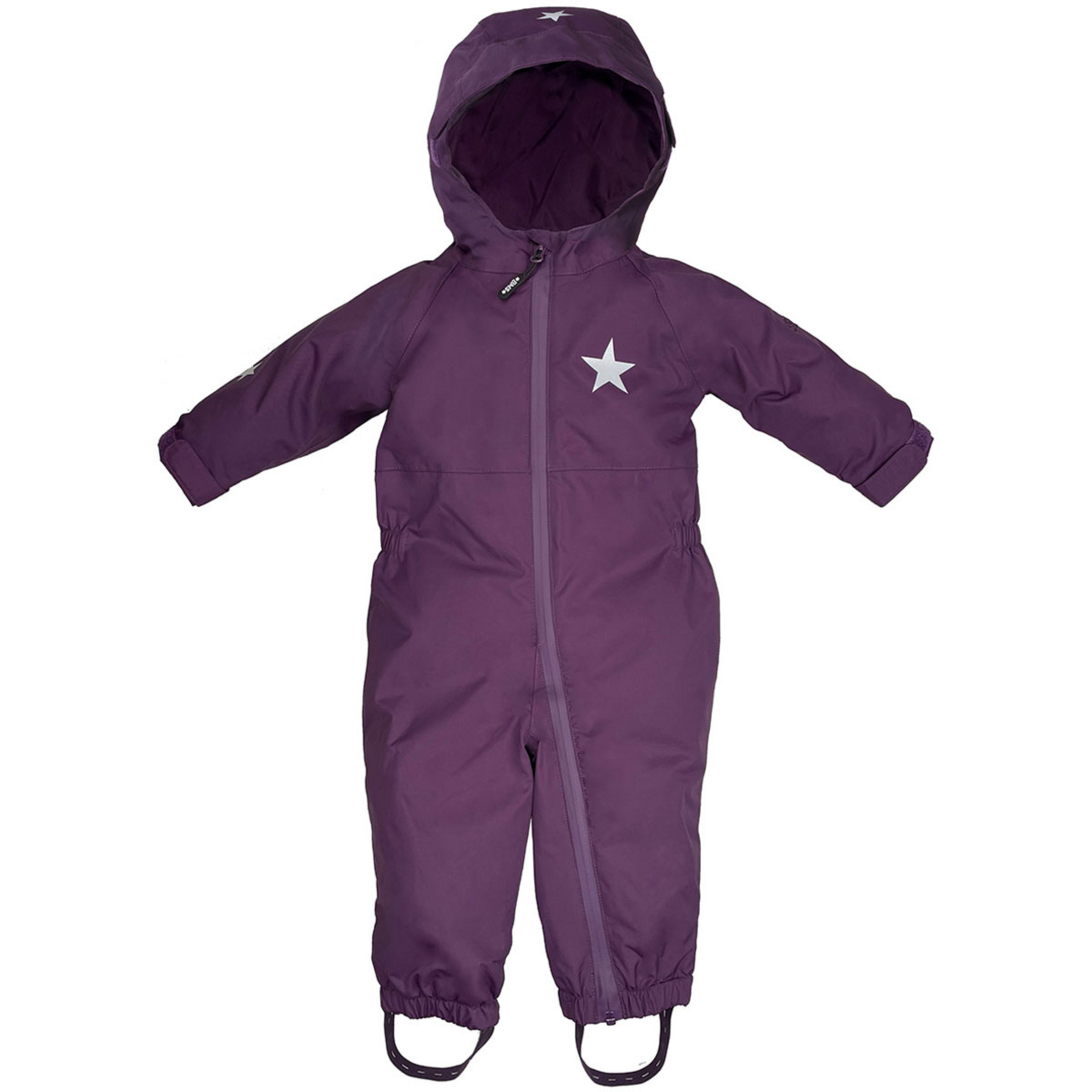 BMS Softlan Overall Kinder Overalls lila Größe 92 Lifestyle Wasserabweisend