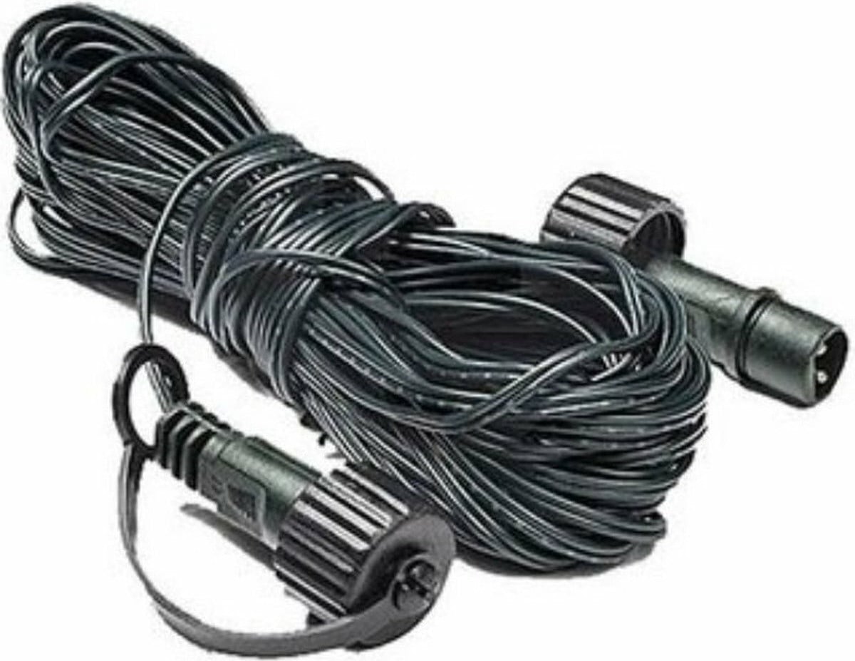 Orbit Electronic Kerstverlichting verlengkabel - 5 meter - Zwart - IP44