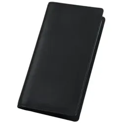 Visitenkartenetui 20x11,2 cm schwarz Alassio Leder für 120 Karten