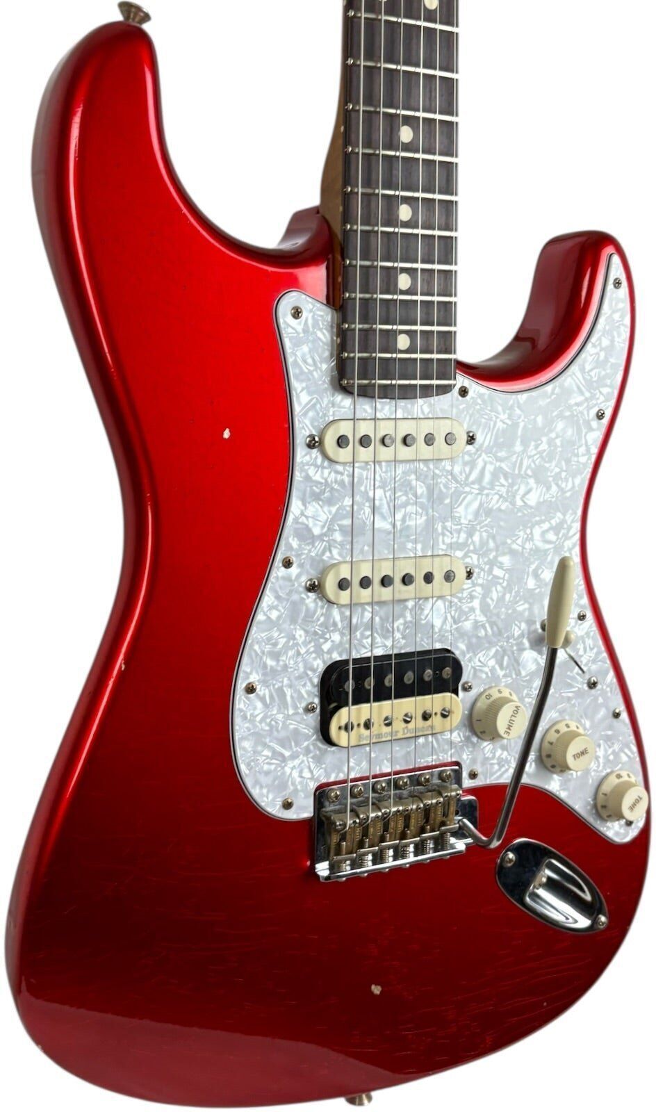 Fender Custom Shop ’63 Stratocaster Journeyman Relic HSS 2023 - Candy Apple Red   Candy Apple Red - Refurbished