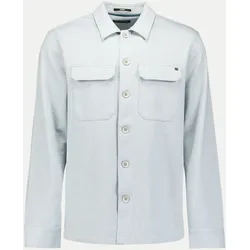 Overshirt aus Twill Weiß L
