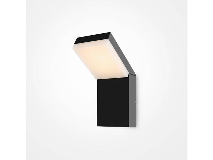 Maytoni Aussenwandleuchte, Schwarz, Metall, 16.5x22x10 cm, CE, gleichmässige Lichtverteilung, Lampen & Leuchten, Aussenbeleuchtung, Aussenleuchten