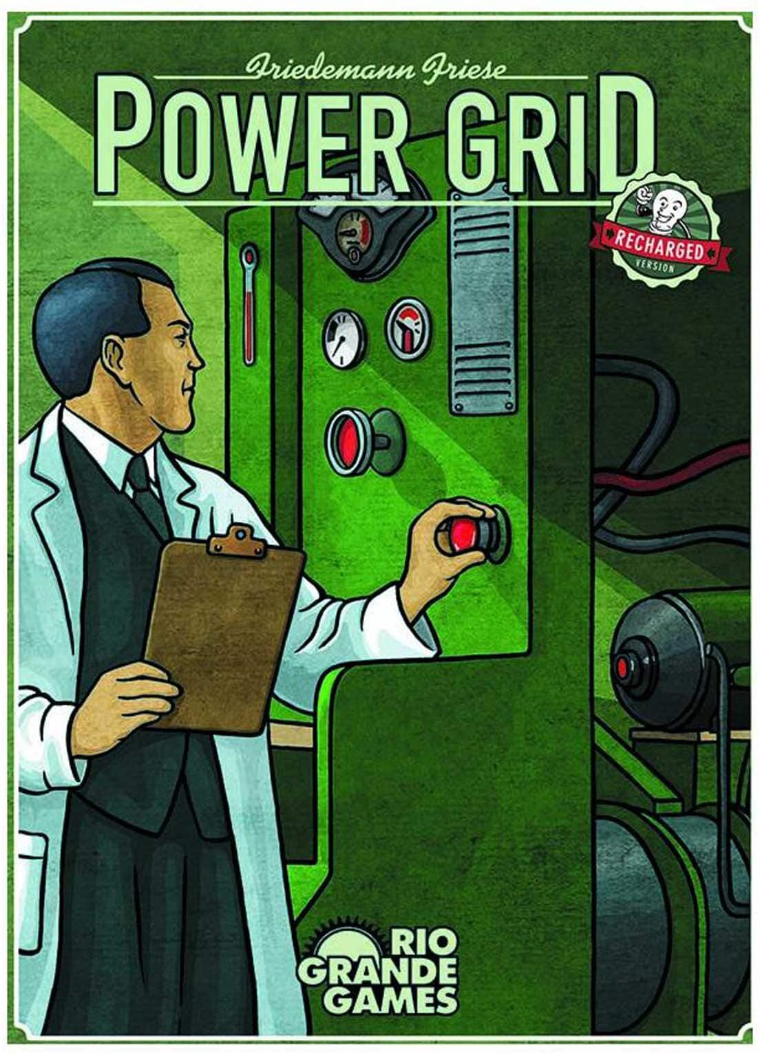 Lennies Toys Power Grid: Recharged - Board Game for 2-5 Players - Ages 10+