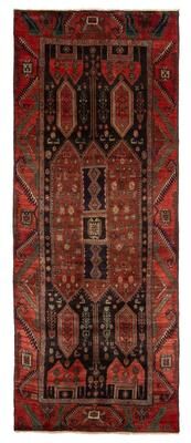 ECARPETGALLERY Hand-knotted Konya Anatolian Black Wool Rug - 4'3 x 10'10