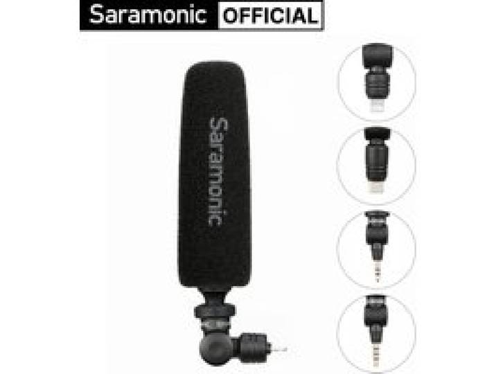 Saramonic Smartmic5 Mini Condensator Plug En Play Microfoon Voor Iphone Android Pc Computer Dslr Camera Streaming Youtube Vlog