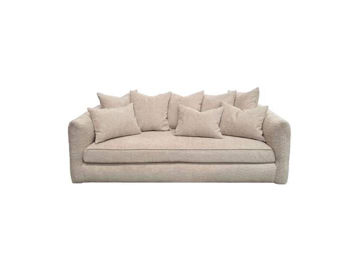 Tinted Cornell bank Bouclé soft sand