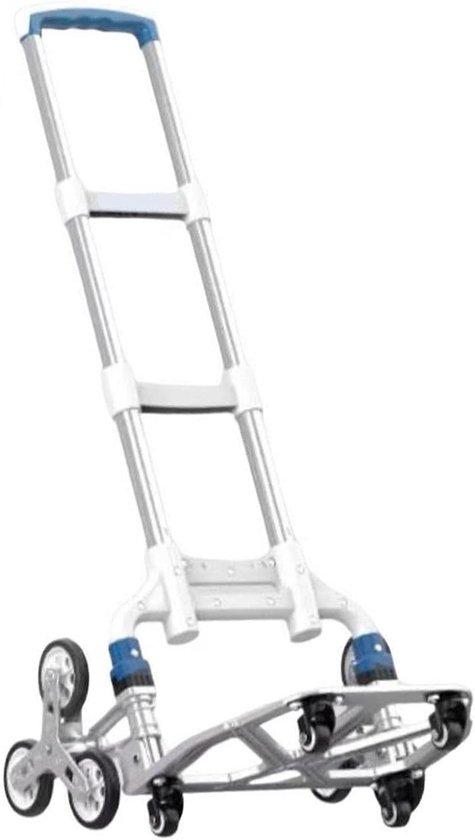 Radierter Stich Auto - Dolly Car - schwere Ladungen bewegen - Aluminiumlegierung Tri-Rad - 65kg Last - Silber