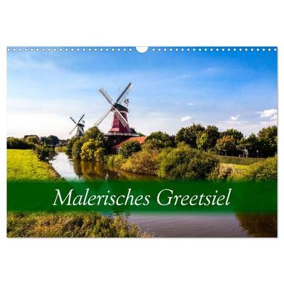 Malerisches Greetsiel (Wandkalender 2026 DIN A3 quer), CALVENDO Monatskalender