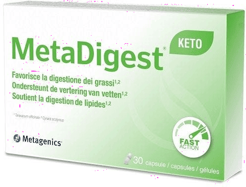 Metagenics Metadigest Keto Integratore 30 Compresse