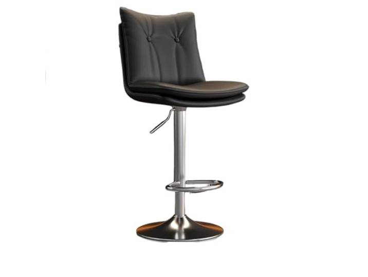 VNCdfhETs Barstuhl Verstellbare Barstühle Mit Rückenlehnen, Hohe Hocker for Esszimmer Barhocker(Black-A,2pcs)